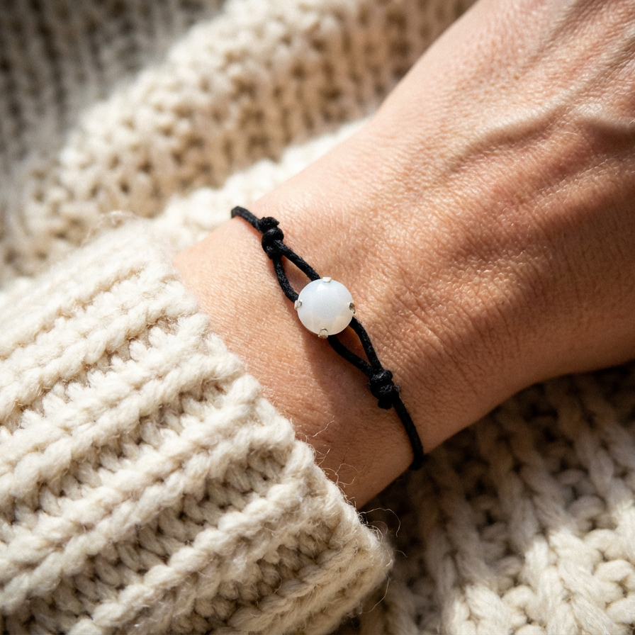 Bracciale Essence Cabochon - corda