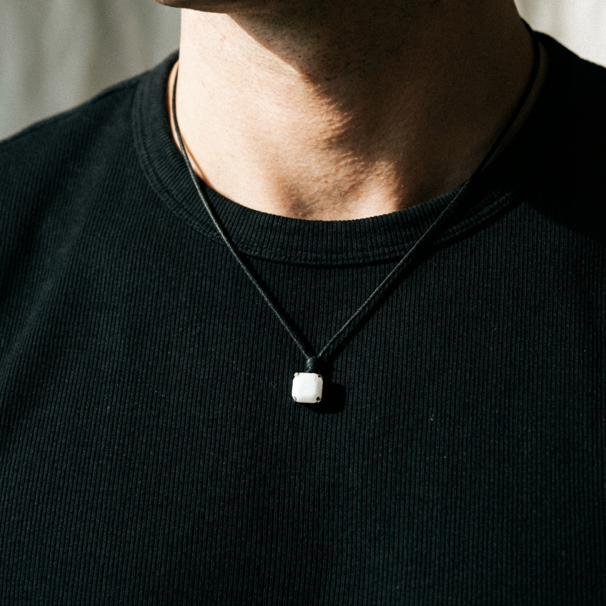 Collana Aeternus Carré - corda